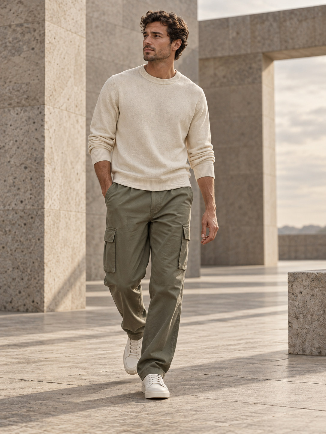 Cargo Utility Transit Pant in Charcoal Grey