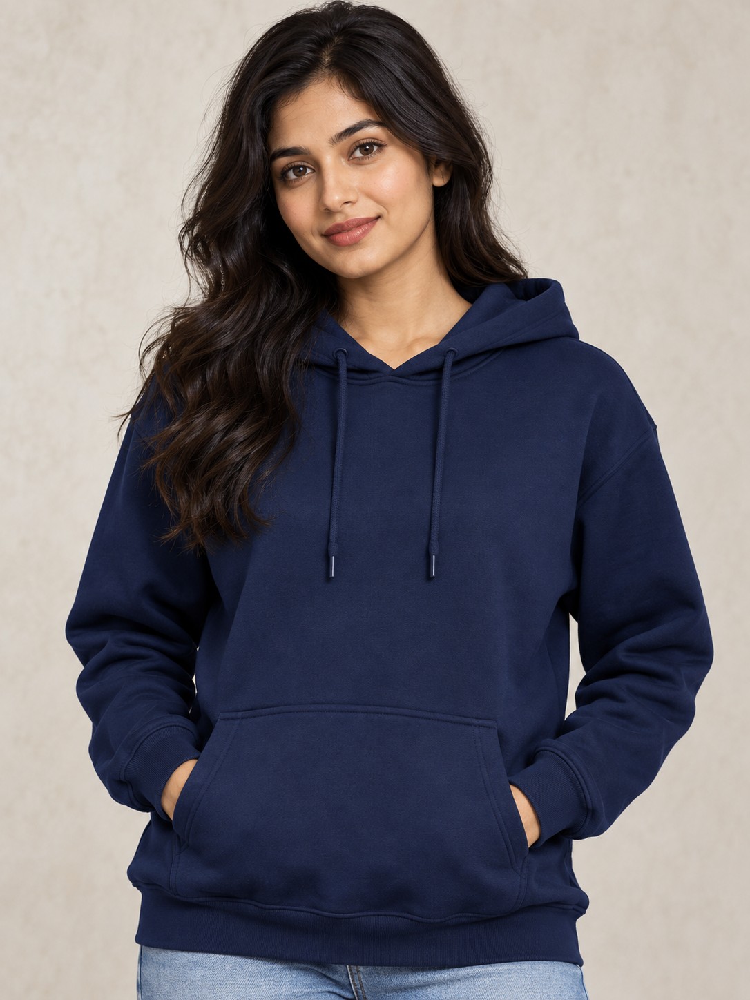Architectural Double-Seam Hoodie in Sage Olive